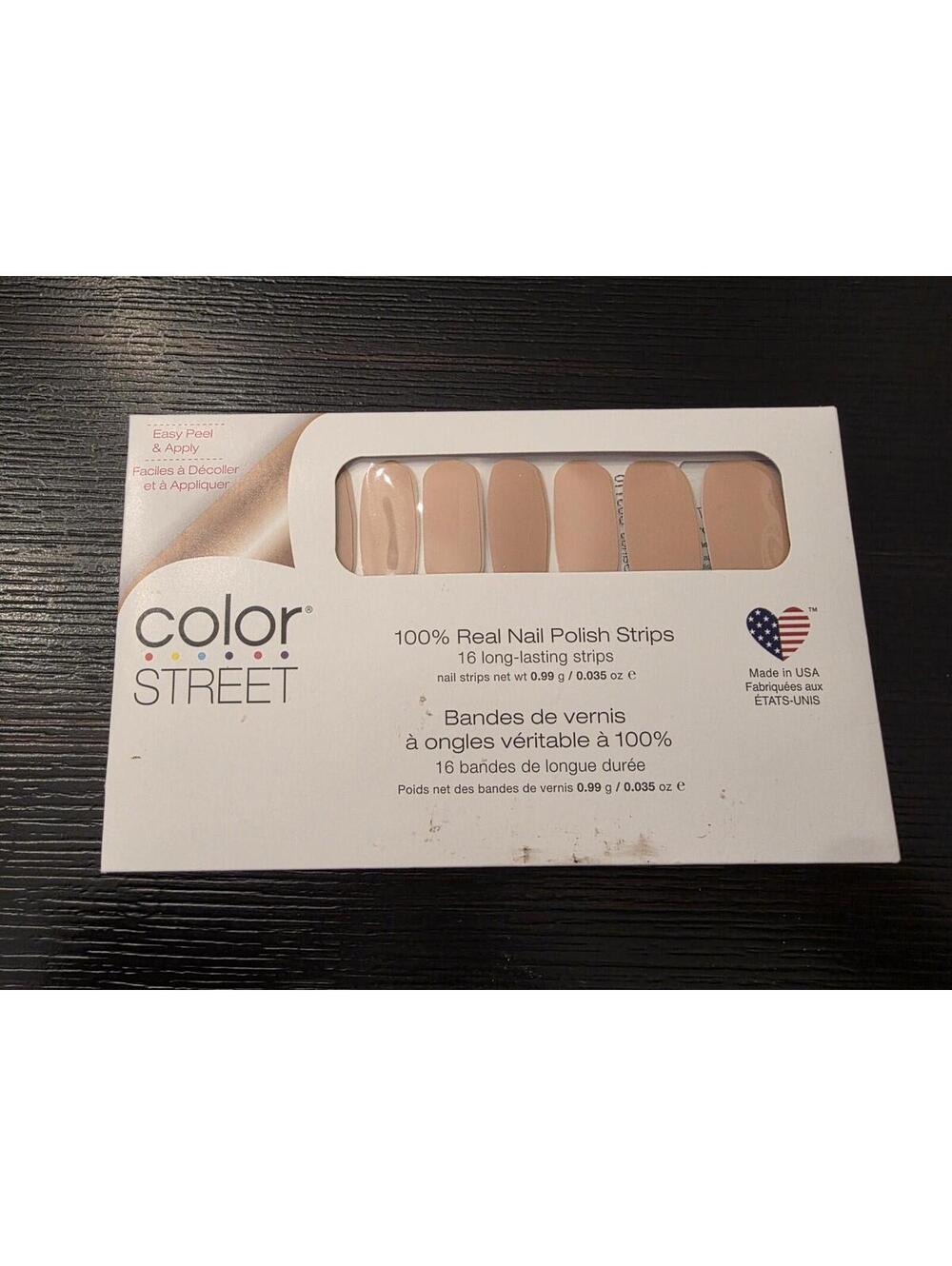 Color Street Giza Sands Nail Polish Strips 16 Count 100% Real Nail Polish, New
